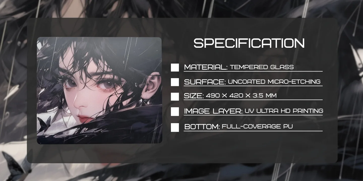 Psyche 9 glass mousepad description banner 4