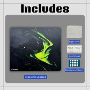 glass mousepad package includes 11