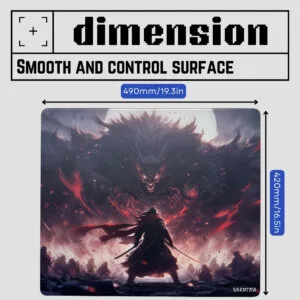 glass mousepad size 5