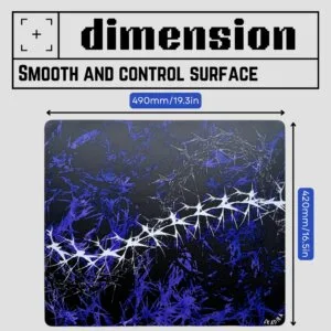 glass mousepad size2 4