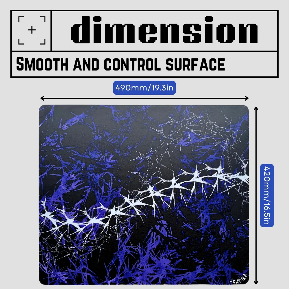 glass mousepad size2 4