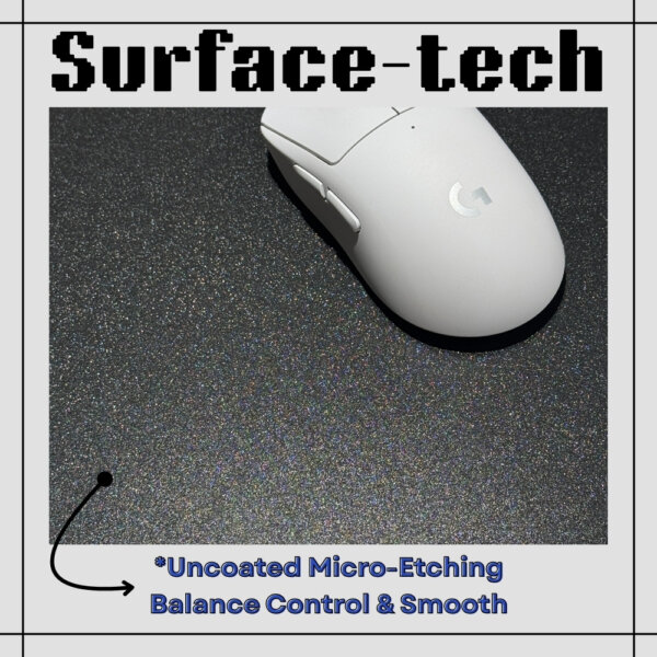 glass mousepad surface tech
