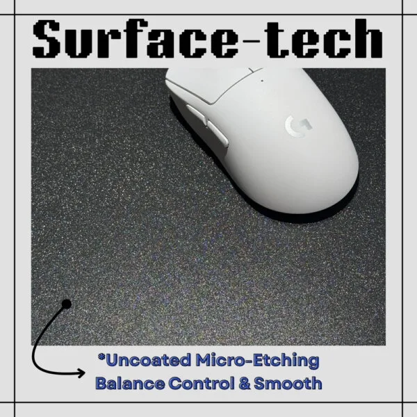 glass mousepad surface tech