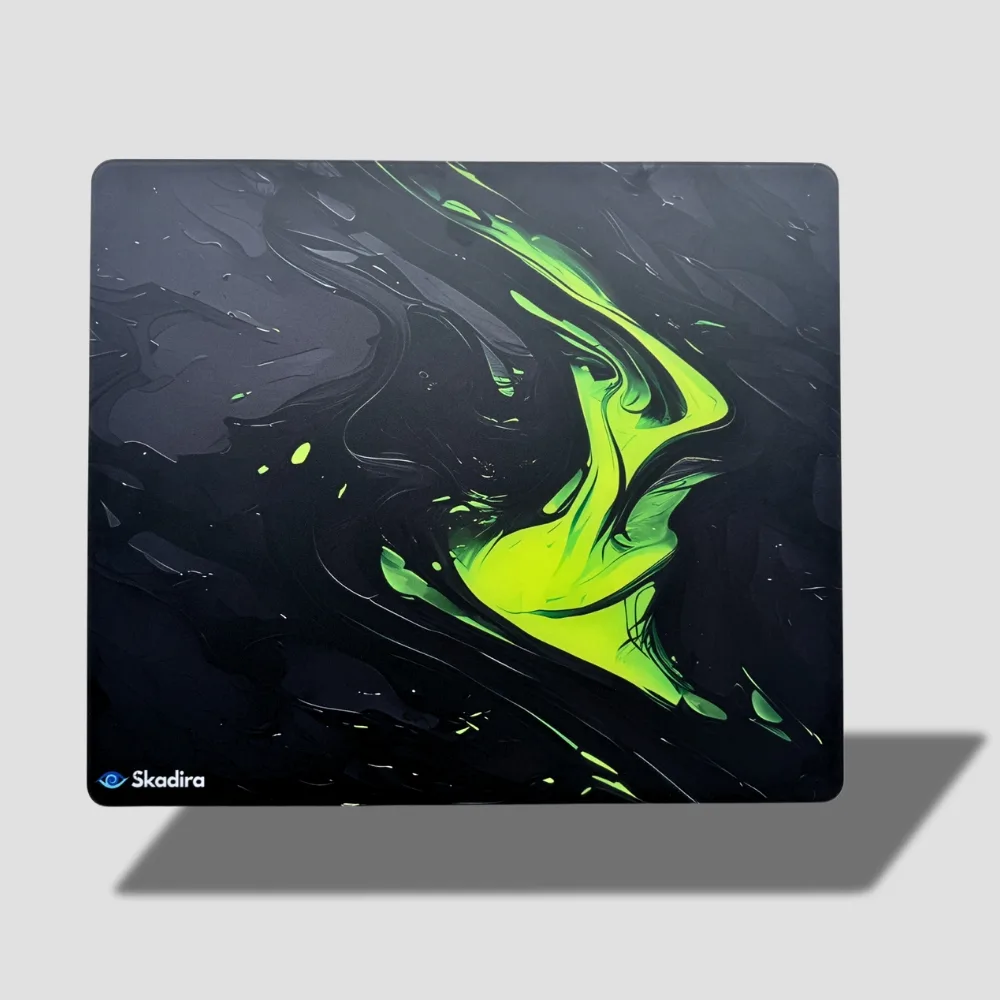 glass mousepad verdant